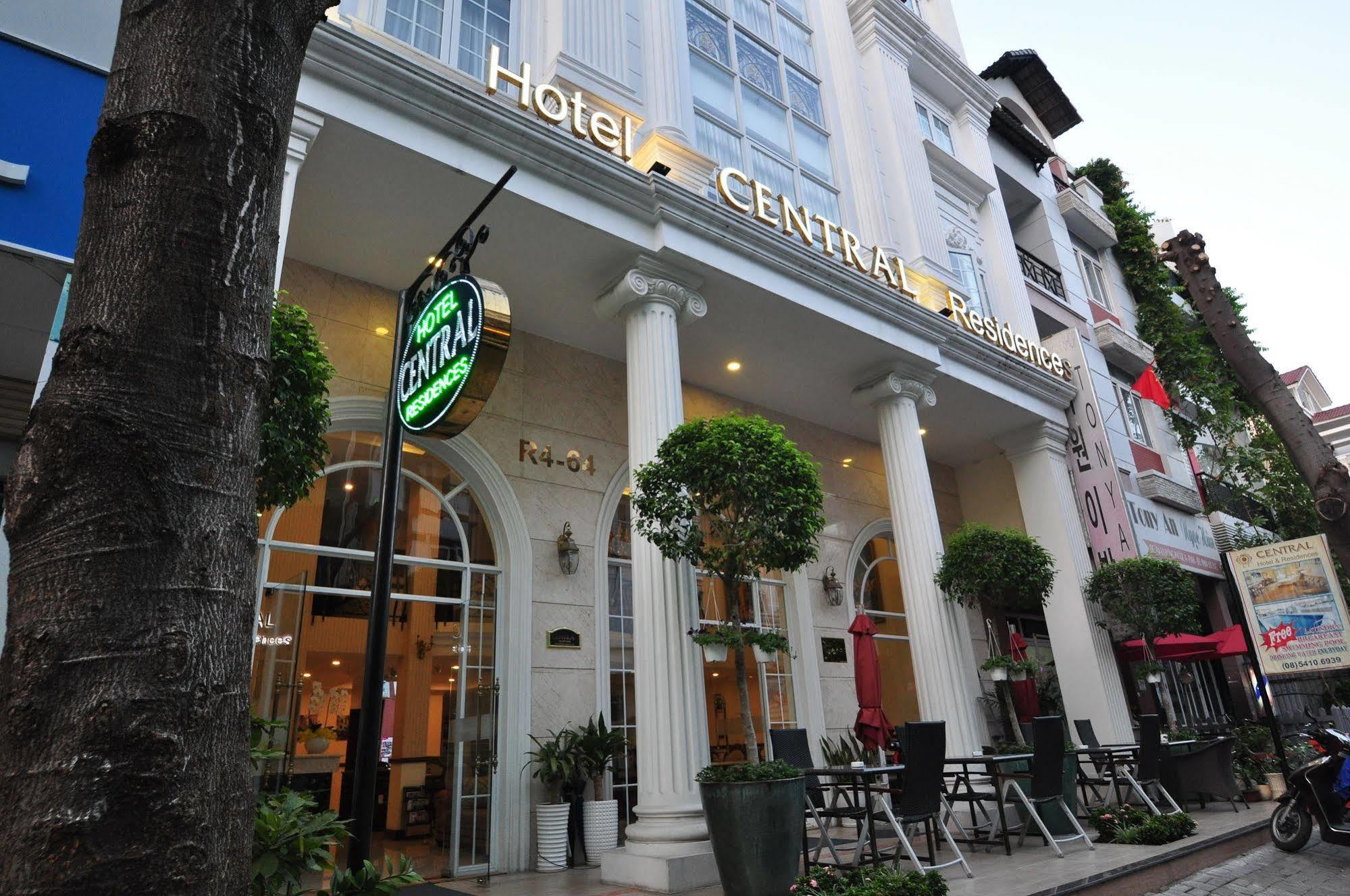Central Hotel & Residences Swimming Pool Cidade de Ho Chi Minh Exterior foto